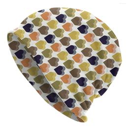 Berets Love Hearts Multi Orla Kiely Print Skullies Beanies Caps Men Women Unisex Outdoor Winter Warm Knitting Hat Adult Bonnet Hats