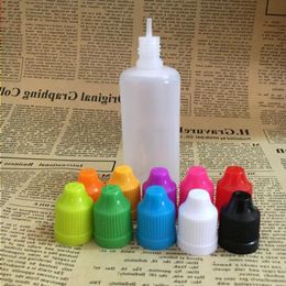 800Pcs/Lot 60ml PE E Liquid Bottles 2OZ Dropper Plastic E-Juice Empty Bottles Child Proof Caps Long Thin Tips For USA UK EU Sale Iraqu