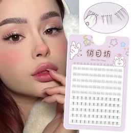 False Eyelashes V-Shaped Fake Lashes Under Eyelash Natural Bottom Soft Manga Bunches Clusters Makeup Tools