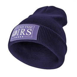 Berets Defund The IRS - Funny Humour Knitted Cap Beach Hat Trucker Hats Women's 2024 Men's