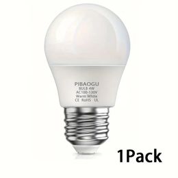 1pc E26 4W LED Bulbs Are Equivalent To 30W Incandescent Lamps, Daylight 6500K Warm White 3000K 400 Lumen Ultra-bright Bulb Lamps Are Applicable To Living Room