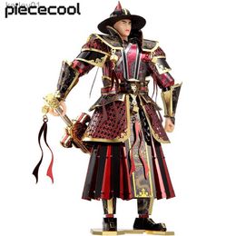 3D Puzzles Piececool Puzzle 3D Metal Model The Imperial Guards of Ming Dynasty DIY Assembly Model Kit Toys for Teen Adult YQ231222