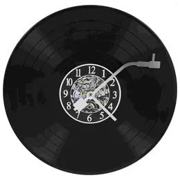 Wall Clocks Record Clock Music Records Decor Round Housewarming For Home Bar