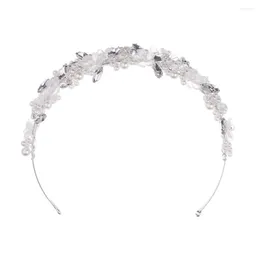 Headpieces Woman's Metal Hair Hoop With Hypo-allergenic Alloy Elegant Nonslip Headwear For Outdoor School Performances