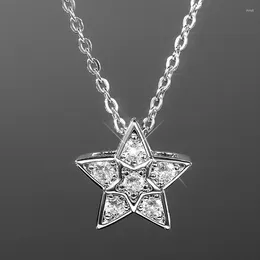 Pendant Necklaces CAOSHI Fashionable Star Shape Necklace For Women Trendy Evening Party Jewellery Daily Collocation Accessories Wholesale