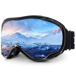 MAXJULI Ski Googles UV Protection Anti-Fog Snow Goggles for Men Women Youth M1 231221
