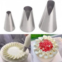 Baking Tools 3pcs Convenient Cake Decorating Kit - No Welding Points 304 Stainless Steel Made With