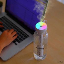 Humidifiers Portable Air Humidifier USB Bottle Cup Humidificador Detachable Aroma Diffuser Mist Maker For Home Office Car Humidification