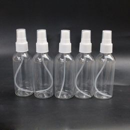 Hot Sale Plastic Spray Pump Empty Bottles 80ml Perfume Sample Vials For Disinfection Spray 700Pcs Lot Bulk Stock On Promotion Unoit