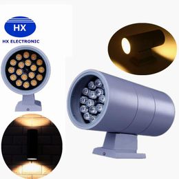 Lamps 36/48w Outdoor Wall Sconce LED 85V26V Up Down LED Wall Light Decorative Exterior Home Garden Modern LED Wall Decoration Doublehe