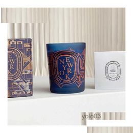 190G Wood Scent Cedar Aromatherapy Candles Peace Of Mind Home Indoor Fragrance Light Limited Gift Box Packaging Birth
