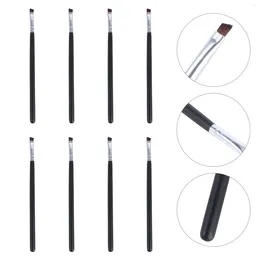 Makeup Brushes 12pcs/Pack Eyebrow Brush Angled Eye Brow Mini Eyeliner Groom Kit For Home Tools Accessories