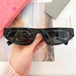 Sunglasses 2023 Latest Ladies CAT EYE Acetate Designer Fashion Classical Lunette De Soleil Femme Sun Protection Glasses