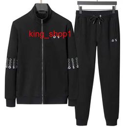 Boss Mens Men's Hoodie Tracksuits Autumn Winter Mens Sportswear Outwear Two Bosses Jogger Set Jacket and Pants Casual Men Gyms Embossed 3 1DC2