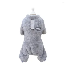 Dog Apparel Brushed Pet Clothes With Straps Small And Medium-sized Dogs Chihuahua Puppy Yorkshire Pure