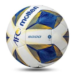 Molten Football Superior Function and Design Ultimate Ball Visibility for Adults Kids Indoor Outdoor SIZE 5 Quality 231221