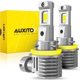 AUXITO hb hb LED Headlight Bulb H H H HJP LED Fog Light Fanless V for Mercedes w w Toyota Mazda BMW