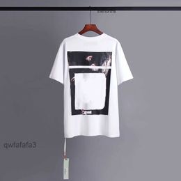 Men's T-shirts t Shirt Mens Womens Designers Loose Tees Man Casual Luxurys Clothing Streetwear Shorts Sleeve Polos Tshirts Size Offes White MCRM