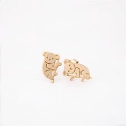 Vogue koalas stud earrings lovely animal earrings for women whole311F