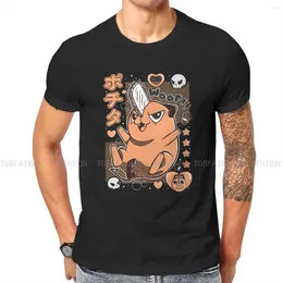 Men's T Shirts Pochita ART TShirt For Male Chainsaw Man Anime Clothing Novelty Polyester Shirt Soft Print Fluffy