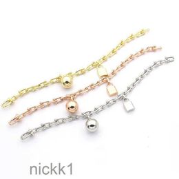 Populardesigner Jewellery Chain Single Layer U-shaped Bracelet Gold/silver/rose As Wedding Christmas Gift SFVC