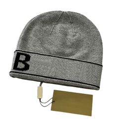 Designer balencaigaities Beanie New Knitted Hat Fashion Letter Cap Popular Warm Windproof Stretch High quality Beanie Hats F-5
