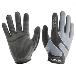 Cycling Gloves Long Finger Sports Outdoor Stretch Lycra Touch Screen