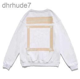 Designer Pullover Herren White Sweatshirt Youth Hoodie Fashion Finger Print Ow Brand Hooded VCC0