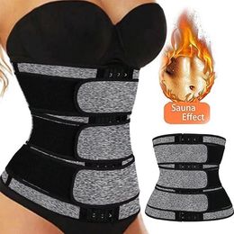 Belts Sauna Waist Trainer Fitness Protection Postpartum Belly Shaping Clothes Plastic Belt Three Reinforced217h