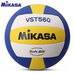 Original Volleyball VST560 Soft Bilt Size 5 Brand Indoor Competition Training Ball FIVB Official 231221