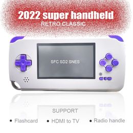 2024 Super handheld retro classic HD interface wireless handle supports SD2SNES everdrive series games 231221
