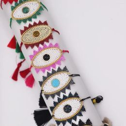 Strand Ethnic Style Beaded Bracelet INS Bohemian Devil's Eye Handmade Miyuki