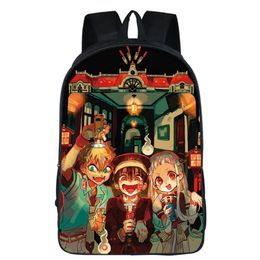 Toilet bound Hanako kun backpack Yashiro Nene daypack school bag Cartoon packsack Print rucksack Picture schoolbag Photo day pack