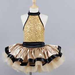 Stage Wear Performance Ballet Tutu Lovely Girls Tulle Dress Skirt Costumes