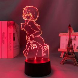 Night Lights Mysterious Girlfriend X Urabe Led Light For Kid Bedroom Decoration Birthday Gift Room Desk Acrylic 3d Lamp276A