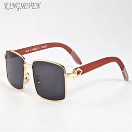 wood sunglasses new fashion round buffalo horn glasses for women attitude sunglasses frame black brown clear lenses sport mens sun173W