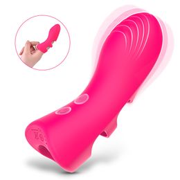 sex toys adult toy finger set 10 frequency vibration massage vibrator couple flirt alternative adult products