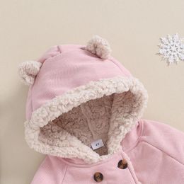 Down Coat Mubineo Toddler Girl Fall Winter Clothes Cute Corduroy Sherpa Fleece Princess Jacket Little Kids Overcoat