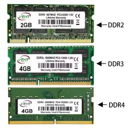 DDR2 DDR3L DDR4 8GB 4GB 16GB 1600 2400 2666 2133 3200 DDR3L 204Pin SODIMM Notebook Memory RAM DDR2 DDR3 RAM 260PIN ram ddr4 8GB 231221