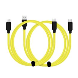 60W Fast Charging Type-C To Type C Cable TPE 1m Pd 3A Charge 20w Data Cables For samsung HUAWEI