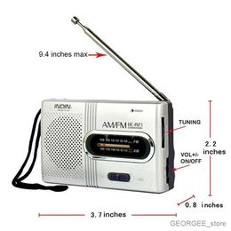 Portable Speakers Portable AM Radio Built-in Speaker Battery Operated Radio Longest Lasting Best Reception For Senior Home