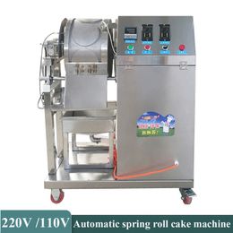 Roast Duck Cake Machine Automatic Spring Roll Skin Machine Scones Lotus Leaf Thousand Layer Cake Silk Doll Skin Crepe Machines