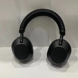 Earphones New Luxury Gaming Earphones For Sony WH1000XM5 Bluetooth Headphone Wireless stereo Headset Fessional Headphones Foldable Noise Ca