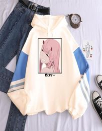 Japan Anime Zero Two Manga Kawaii Pullover Darling In The Franxx Costume Sweatshirt Women Winter Oversized Harajuku Male Hoodies M7976176