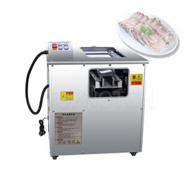 Electric Oblique Cutting Fish Fillet Machine Commercial Ham Beef Slicer