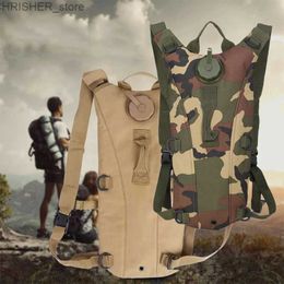 Outdoor Bags Tactical Outdoor Water Bag Backpack 3L Hiking Camping Water Pack Mountaineering Cycling Sports Portable Hydration BackpackL231222