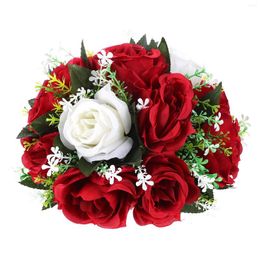 Decorative Flowers Wedding Artificial Ball Fake Party Floral Bouquet Blossom Table Simulated Bouquets Balls For Centerpieces