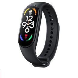 Wristbands Xiaomi Mi Band 7 Smart Bracelet 8 AMOLED Screen Miband 7 Blood Oxygen Fitness Traker Bluetooth Waterproof Smart Band