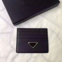 مصمم صندوق الائتمان حامل بطاقة بطاقة الائتمان محفظة فاخرة Slim Sheepes Sheepty Leather Wallet Pass Big Plaid Cardholder Case for Men Women Fashion Mini Cards Bage