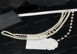 Belts For Women Designer Waist Chain Ladies Pearl Dress Accessories Gold Waistband Pearls Chains Belt Letter Pendants Links Ceintu3513584